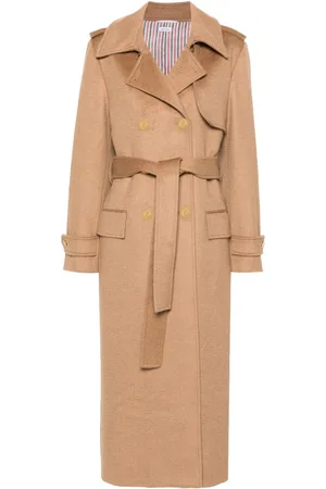 Thom Browne Doppelreihiger Mantel