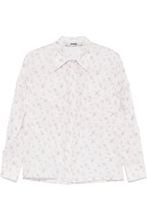 PNK Bluse mit Blumen-Print