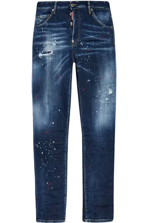Dsquared2 Jeans mit Farbklecksen