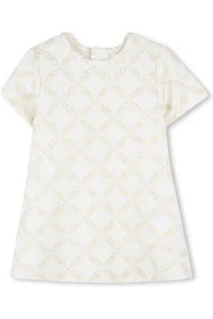 Michael Kors Kleid mit Monogramm-Print