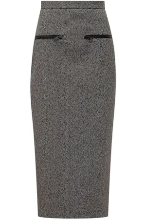 Msgm Twill-Bleistiftrock