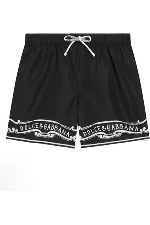 Dolce & Gabbana Badeshorts mit Logo-Print