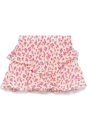 PNK Gerüschte Shorts mit Print