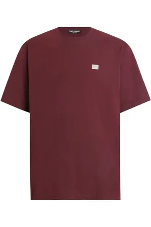 Dolce & Gabbana T-Shirt mit Logo-Schild