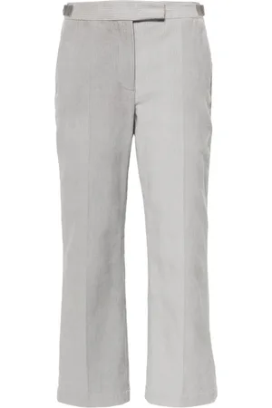 Thom Browne Klassische Cropped-Cordhose