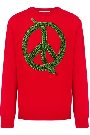 Moschino Pullover mit Logo-Stickerei
