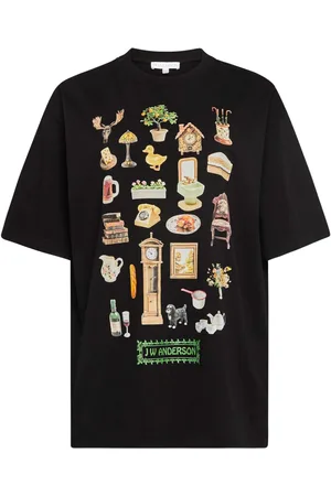 J.W.Anderson T-Shirt mit Diorama-Print
