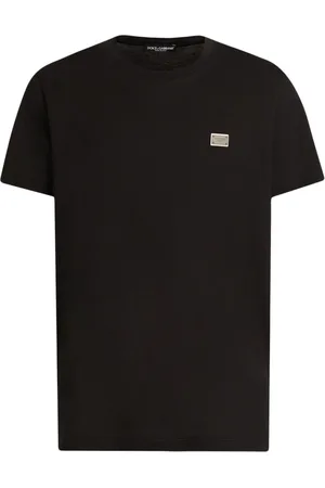 Dolce & Gabbana T-Shirt mit Logo-Schild
