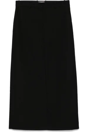 Totême Gerader Maxirock mit tiefer Taille