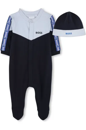 HUGO BOSS Pyjama in Colour-Block-Optik