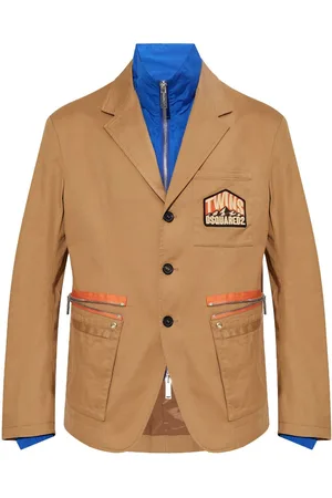 Dsquared2 Sakko mit Logo-Patch