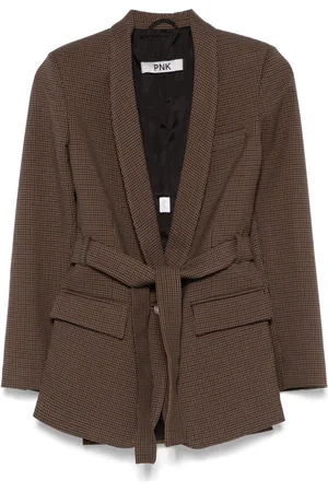 PNK Blazer mit Hahnentrittmuster