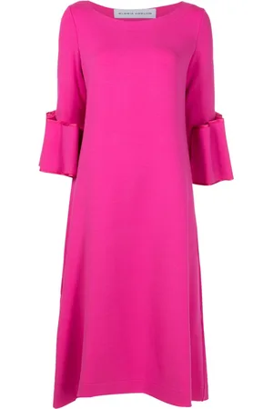 Gloria Coelho Midikleid mit Rüschendetail