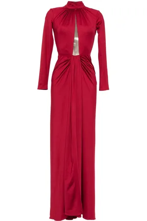 Saiid Kobeisy Jerseykleid mit Falten