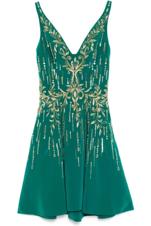 Saiid Kobeisy Kleid mit Perlen