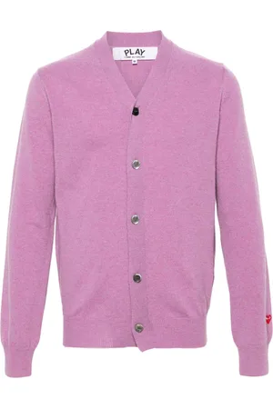 Comme des Garçons Cardigan mit V-Ausschnitt