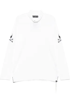 MASTERMIND Langarmshirt mit Logo-Stickerei
