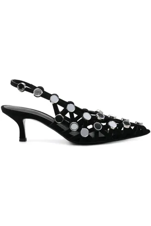 The Attico Grid Slingback-Pumps 50mm