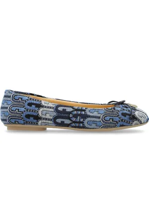 Furla Ballerinas aus Logo-Jacquard