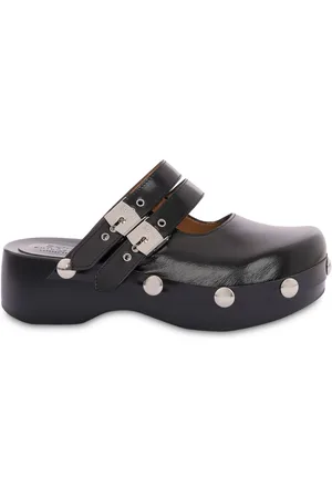 Serafini Clogs mit Schnallenverschluss