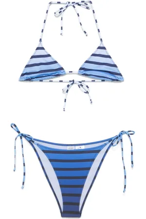 Jean Paul Gaultier Marinière Bikini mit Farbverlauf