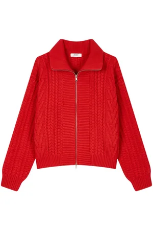 Studio Tomboy Cardigan mit Zopfmuster