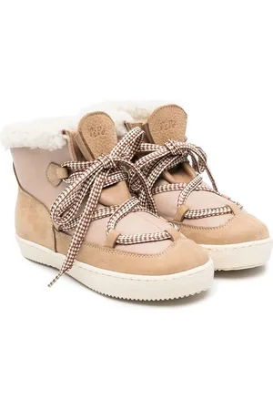 PèPè Stiefeletten mit Shearling-Futter