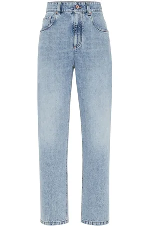 Brunello Cucinelli Jeans mit geradem Bein
