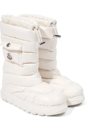 Moncler Stiefel mit Logo-Patch
