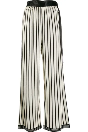 Jean Paul Gaultier 1988 Gestreifte Palazzohose