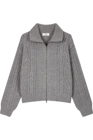 Studio Tomboy Cardigan mit Zopfmuster