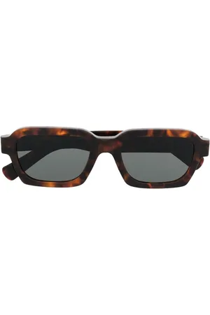 Retrosuperfuture Eckige Sonnenbrille in Schildpattoptik
