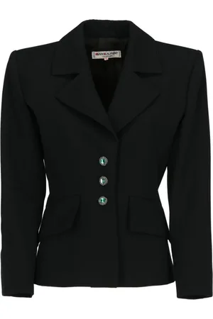 Saint Laurent 1980s Sakko aus Wolle