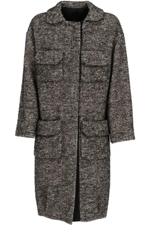 Lanvin 2008 Mantel mit meliertem Effekt