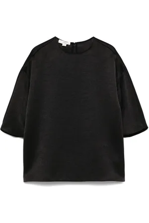 Vince Klassische Satinbluse