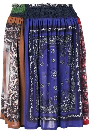 Jean Paul Gaultier Rock mit Bandana-Print