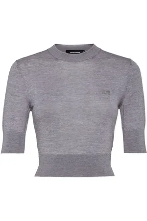 Dsquared2 Gestricktes Cropped-Oberteil