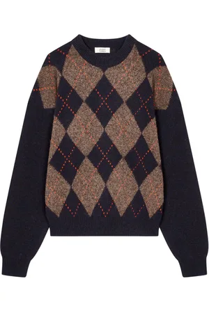 Studio Tomboy Pullover mit Argyle-Muster