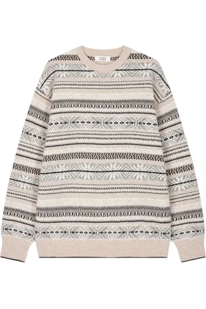 Studio Tomboy Pullover mit Selburose-Muster