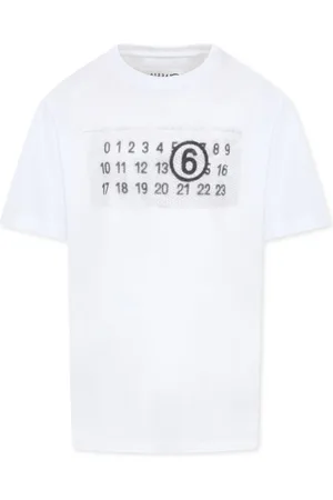 Maison Margiela T-Shirt mit Nummern-Print