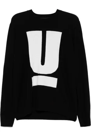UNDERCOVER Pullover mit Logo-Print