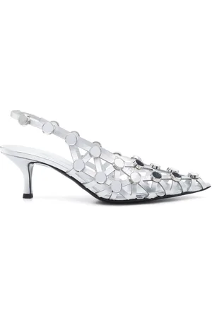 The Attico Grid Pumps 50mm