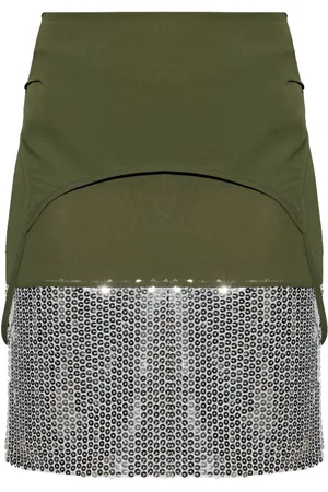 The Attico Minirock mit Pailletten