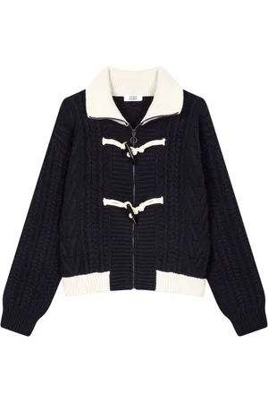 Studio Tomboy Cardigan mit Zopfmuster
