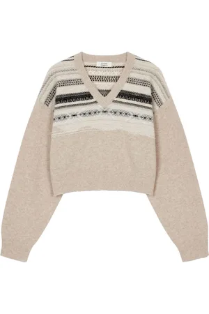 Studio Tomboy Pullover mit gemustertem Detail