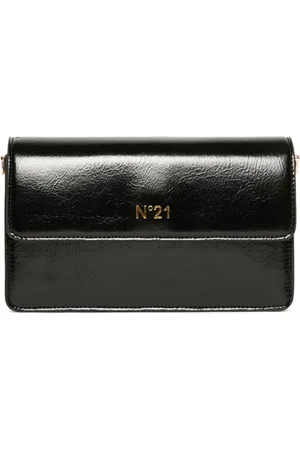 Nº21 Schultertasche mit Logo-Stempel