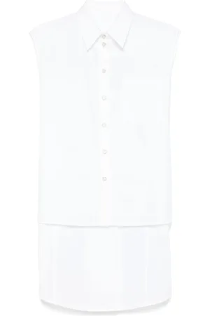 Helmut Lang Ärmelloses Apex Tail Hemd