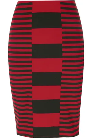 Jean Paul Gaultier Minirock mit Querstreifen