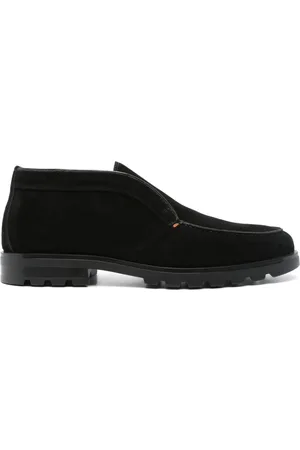 santoni Stiefel aus Wildleder