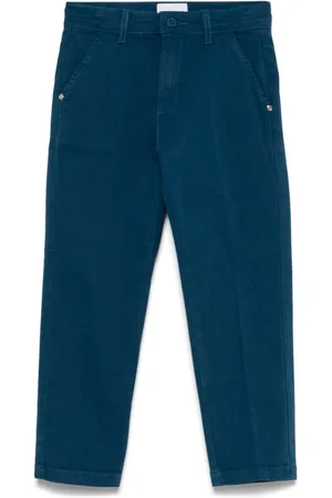 Trussardi Hose mit Logo-Patch